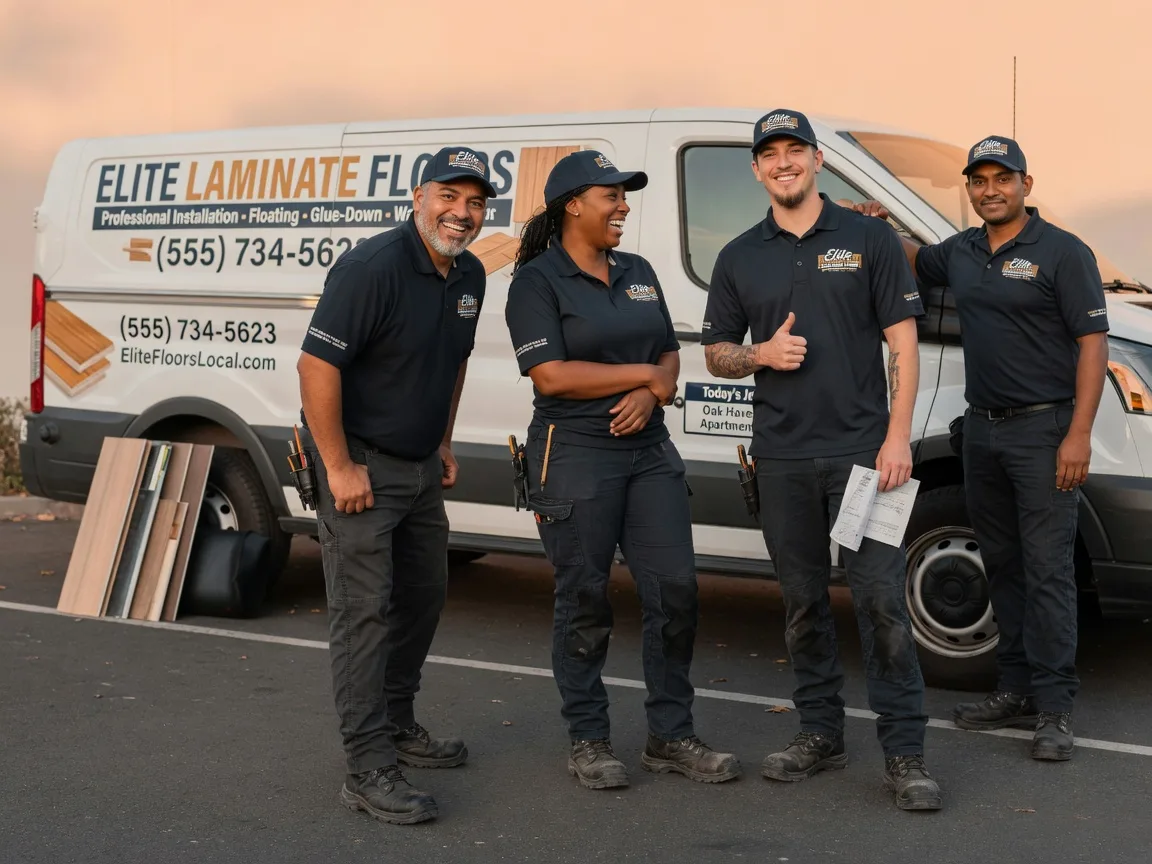 Laminate flooring installation company in Danciger, TX